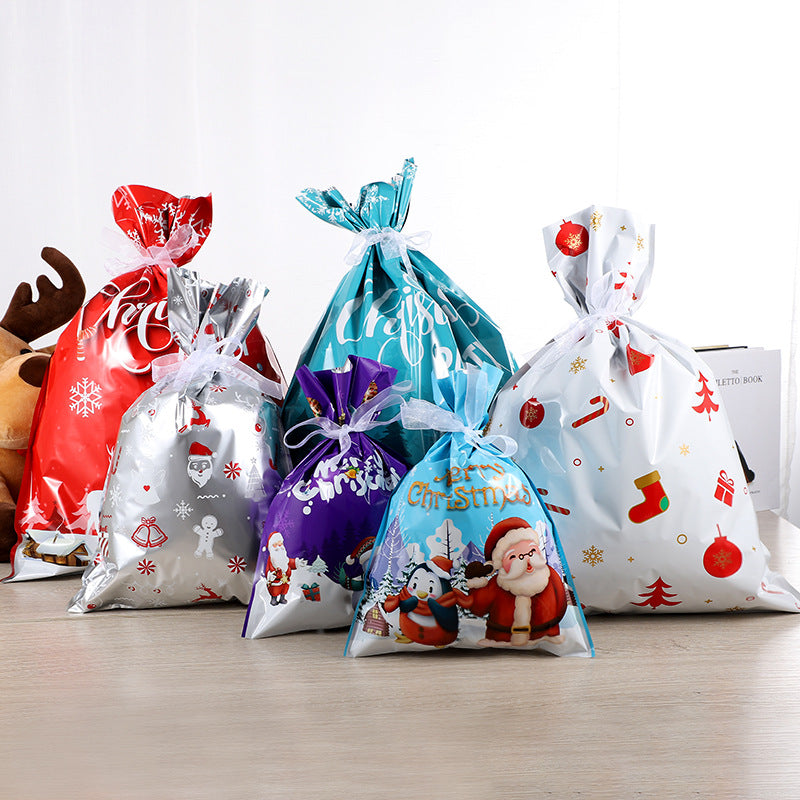 Wichtel-Geschenktüten mit Kordelzug