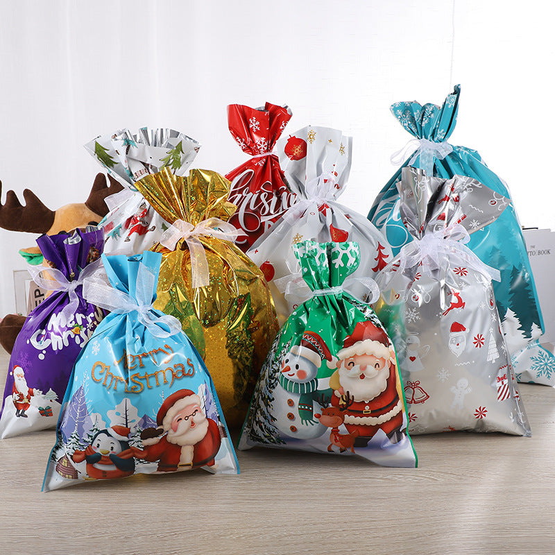 Wichtel-Geschenktüten mit Kordelzug