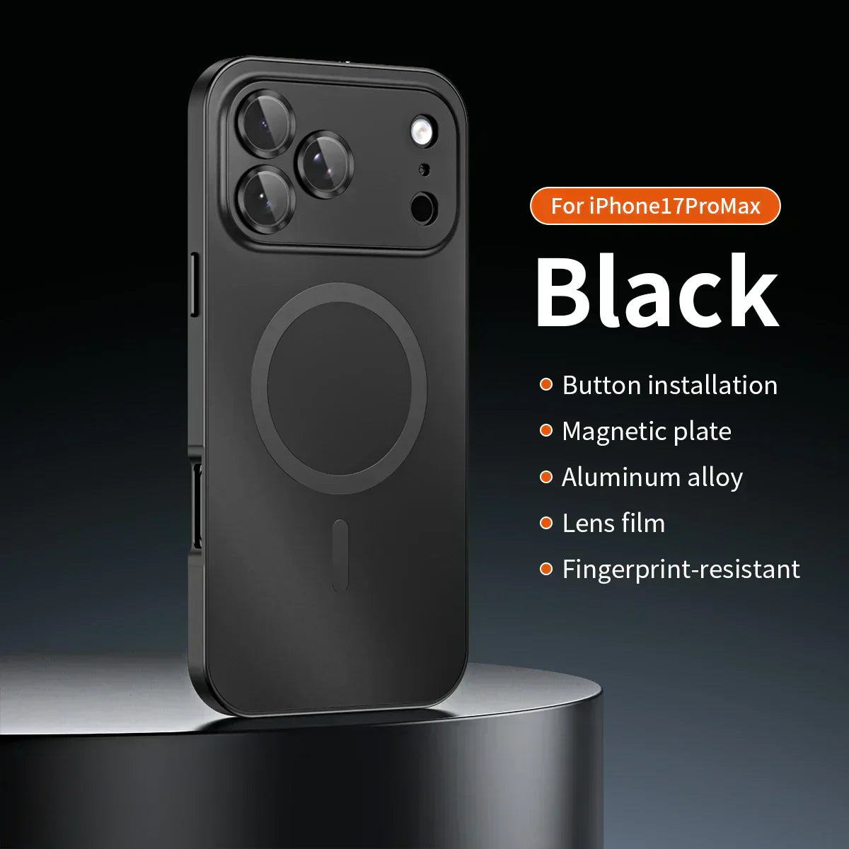 ✨17-13🔥Magnetische Aluminium-Rahmenhülle für iPhone