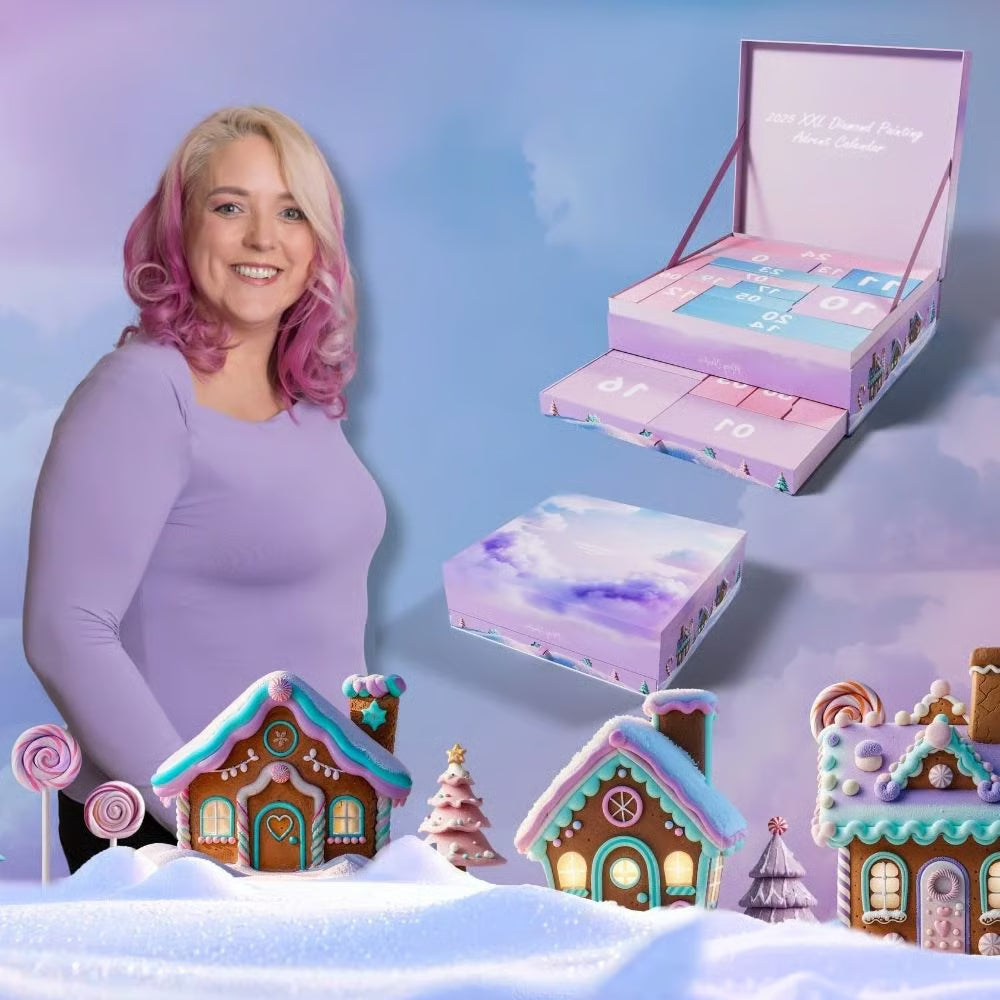 💎🎄2025 XXL-Diamantmalerei-Adventskalender – ✨Limitierte Auflage