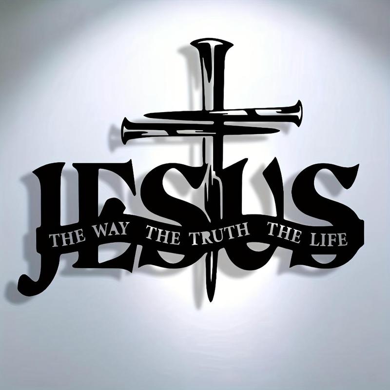 (🎁Letzter Tag 49% AUS)🔥Jesus & Kreuz Design Wandkunst