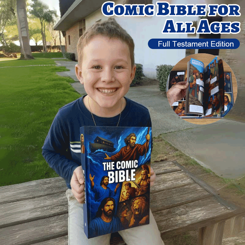 🔥🙏Comic-Bibel für alle Altersgruppen | Volles Testament Ausgabe