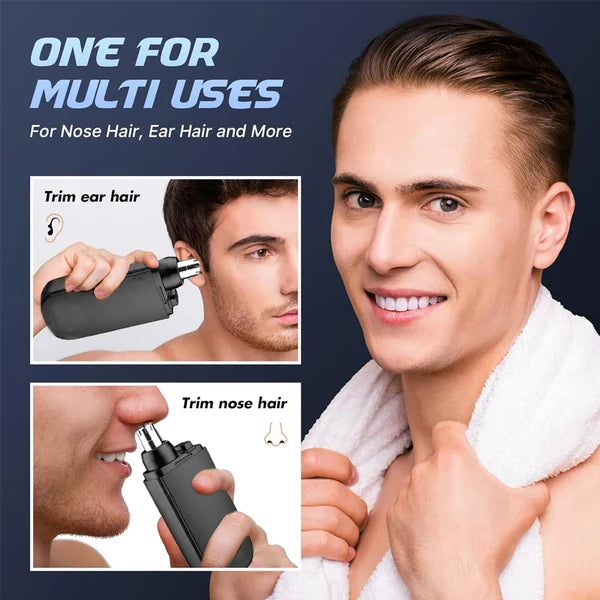 🎁HEISSER VERKAUF 50 % RABATT💕Wiederaufladbarer tragbarer Nasenhaarschneider