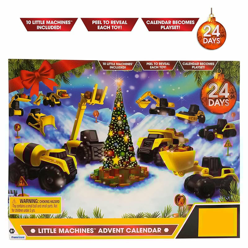 🔥LETZTER TAG 49 % RABATT🔥24-Tage-Adventskalender mit Bauwagen