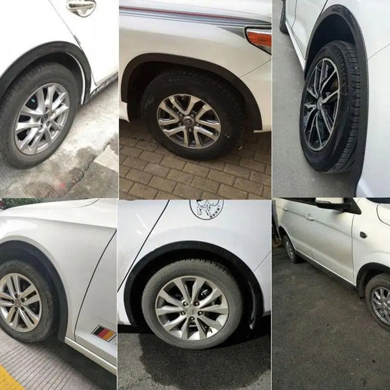 Universal-Kotflügelverbreiterungen aus Gummi für Autos