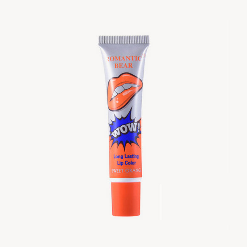 Abziehbarer Lipgloss und Lippenstift