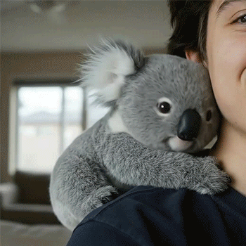 Heilende Papa-Koala-Puppe｜Gib dir eine sanfte Umarmung🌿