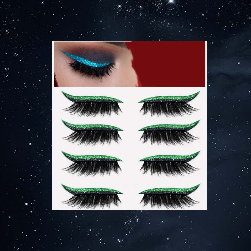 SELBSTKLEBENDE EYELINER- & WIMPERNAUFKLEBER