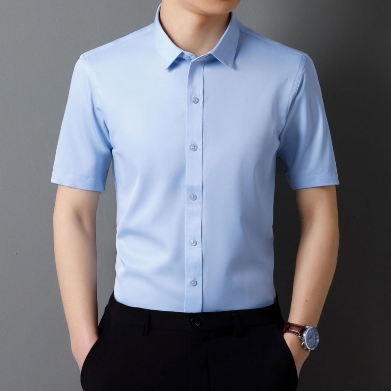 🎉2025 Neuheiten-Schnäppchenangebot✨Knitterfreies Button-Down-Hemd für Herren