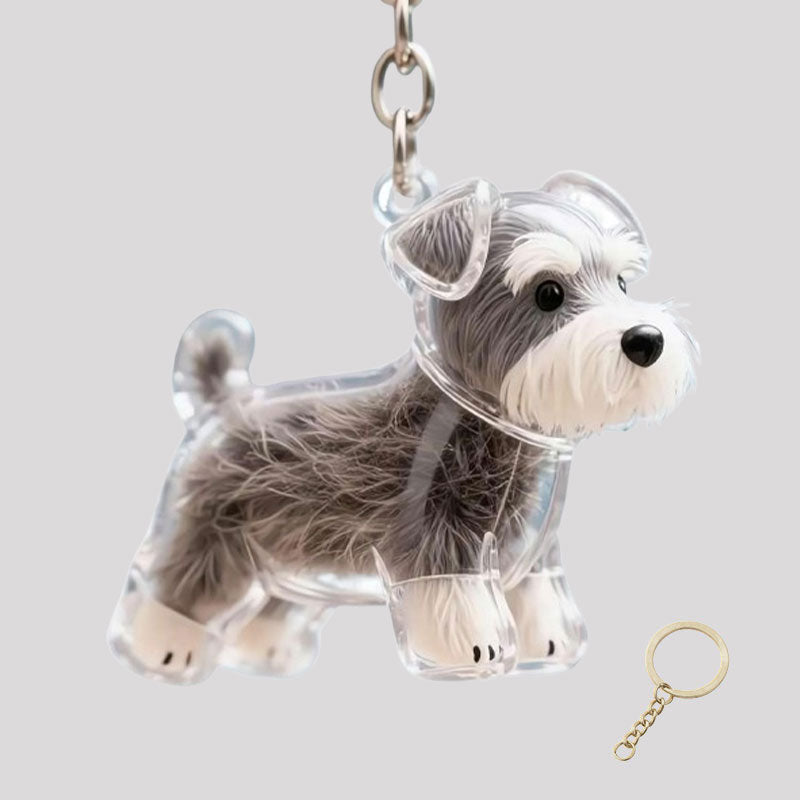 🐶Schlüsselanhänger mit Tierhaar-Souvenir – Bewahren Sie die Wärme Ihres Begleiters💖✨