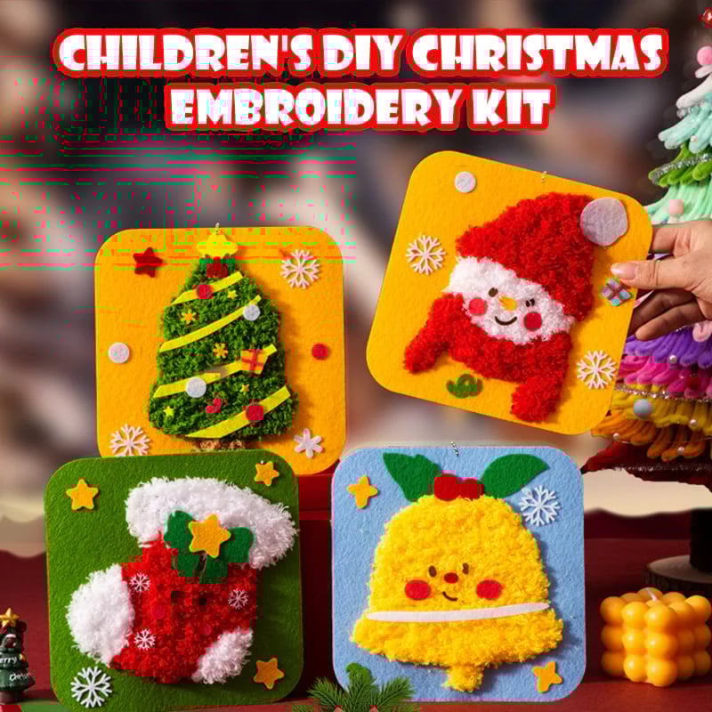 ✨☃️DIY-Weihnachtsstickerei-Set