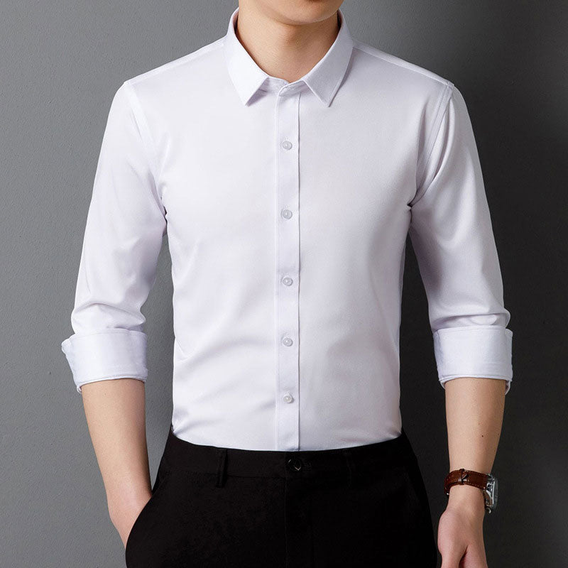 🎉2025 Neuheiten-Schnäppchenangebot✨Knitterfreies Button-Down-Hemd für Herren