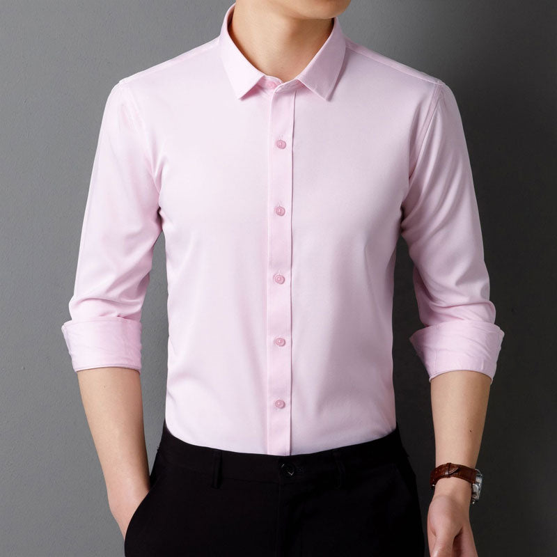 🎉2025 Neuheiten-Schnäppchenangebot✨Knitterfreies Button-Down-Hemd für Herren