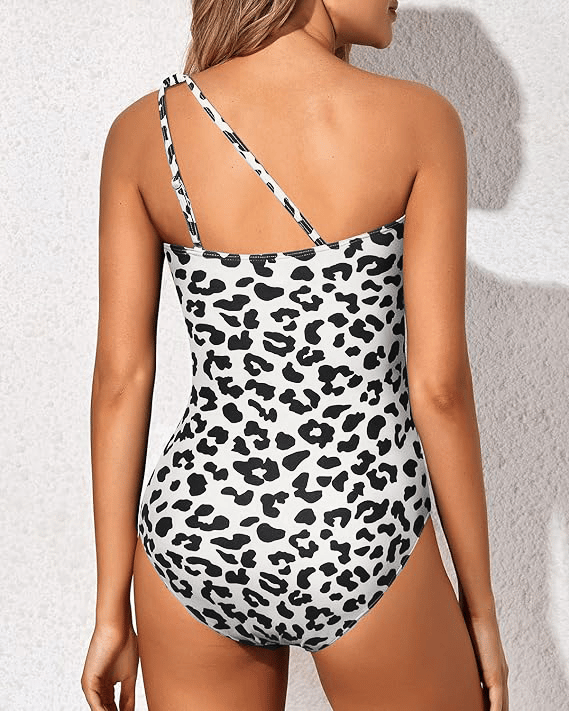 🔥Heißer Verkauf €16,99!!💥👙Ein-Schulter-Badeanzug für Damen