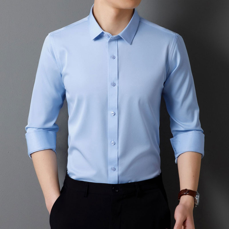 🎉2025 Neuheiten-Schnäppchenangebot✨Knitterfreies Button-Down-Hemd für Herren