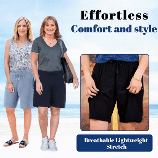 ⌛Sonderangebot der Woche🧊Hält dich die ganze Zeit kühl sommaren❄️🩳Schnelltrocknende Stretch-Shorts aus Eis-Seide