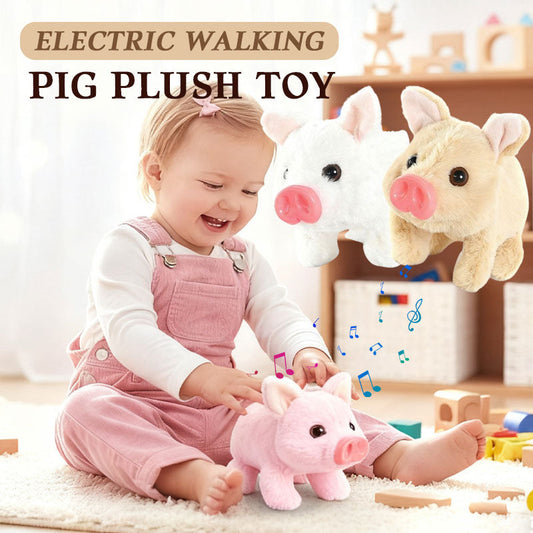 🐷 Elektrisches Laufschwein-Plüschtier
