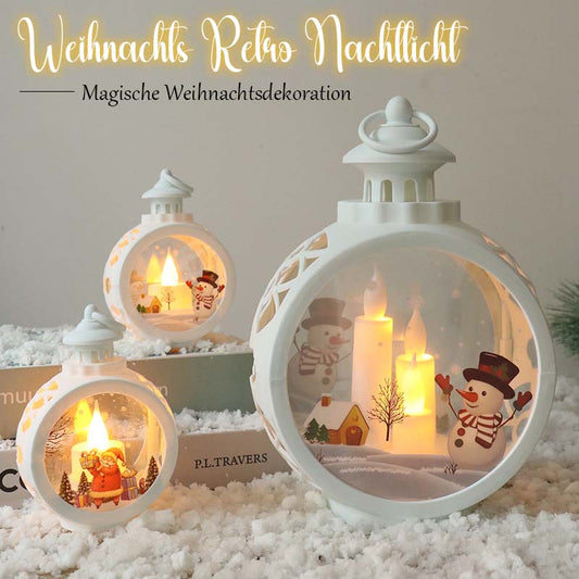 Weihnachts Retro Nachtlicht
