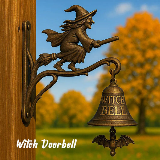 🧙♀️ Lassen Sie den Zauber Ihre Gäste direkt an der Tür begrüßen!✨Hexentürleuchte