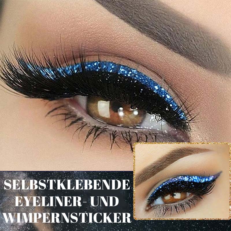 SELBSTKLEBENDE EYELINER- & WIMPERNAUFKLEBER