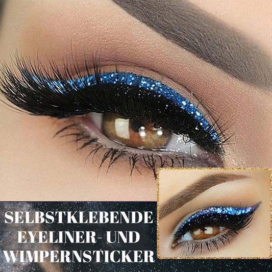 SELBSTKLEBENDE EYELINER- & WIMPERNAUFKLEBER