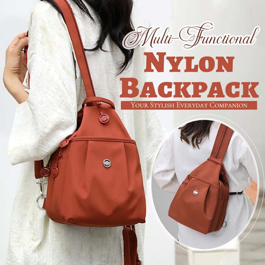 🎒 Multifunktionaler Nylon-Rucksack · Ihr stilvoller Begleiter für jeden Tag