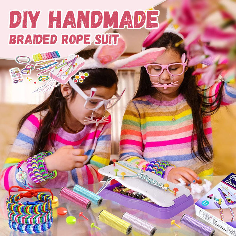 DIY Handgemachtes geflochtenes Seilset