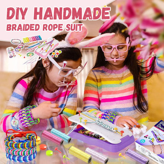 DIY Handgemachtes geflochtenes Seilset