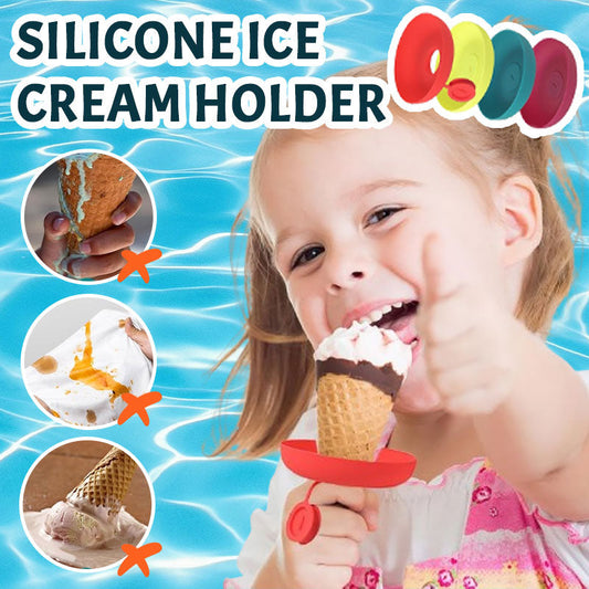 Eiscreme-Halter aus Silikon