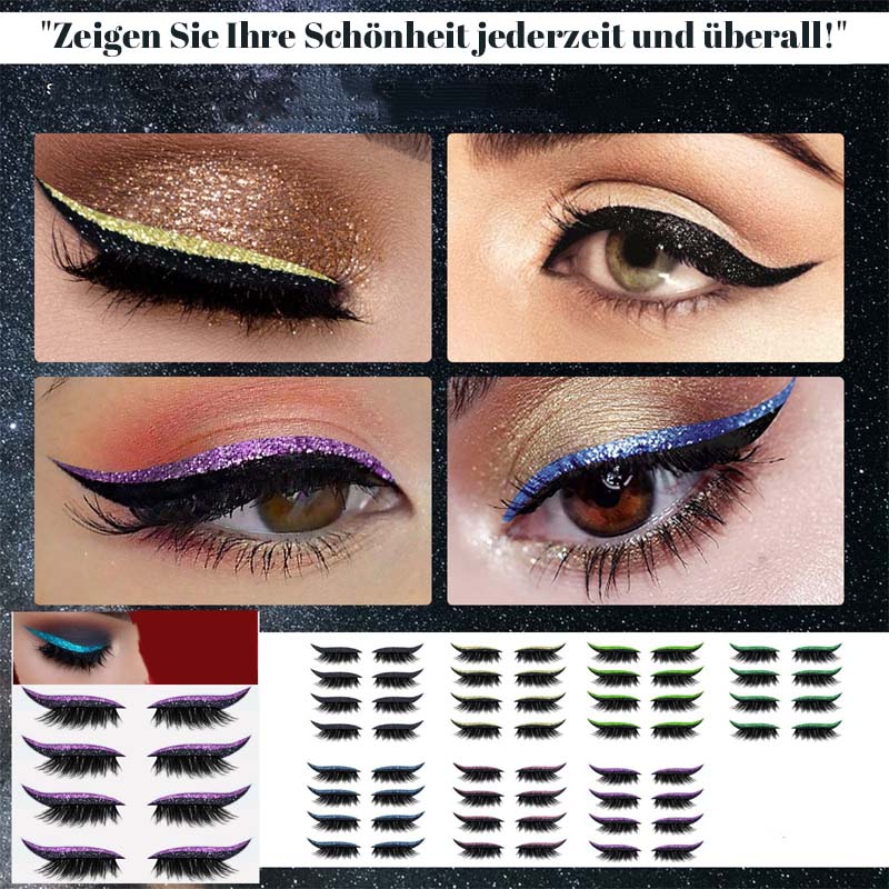 SELBSTKLEBENDE EYELINER- & WIMPERNAUFKLEBER