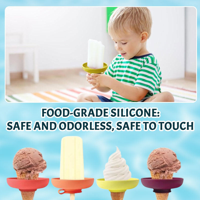 Eiscreme-Halter aus Silikon