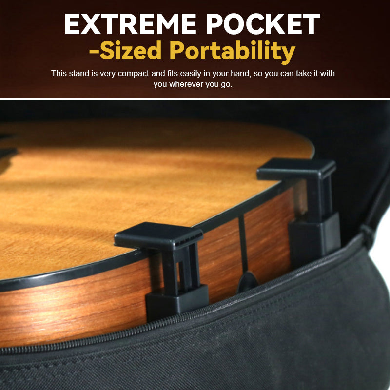 Portable Guitar Stand — Sturdy, Adjustable Floor Stand for Acoustic & Classical Guitars