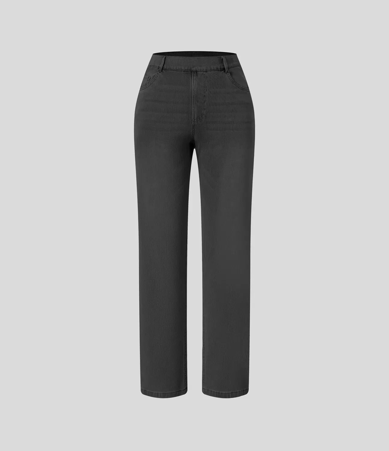 Elastische & bequeme Hose mit hoher Taille