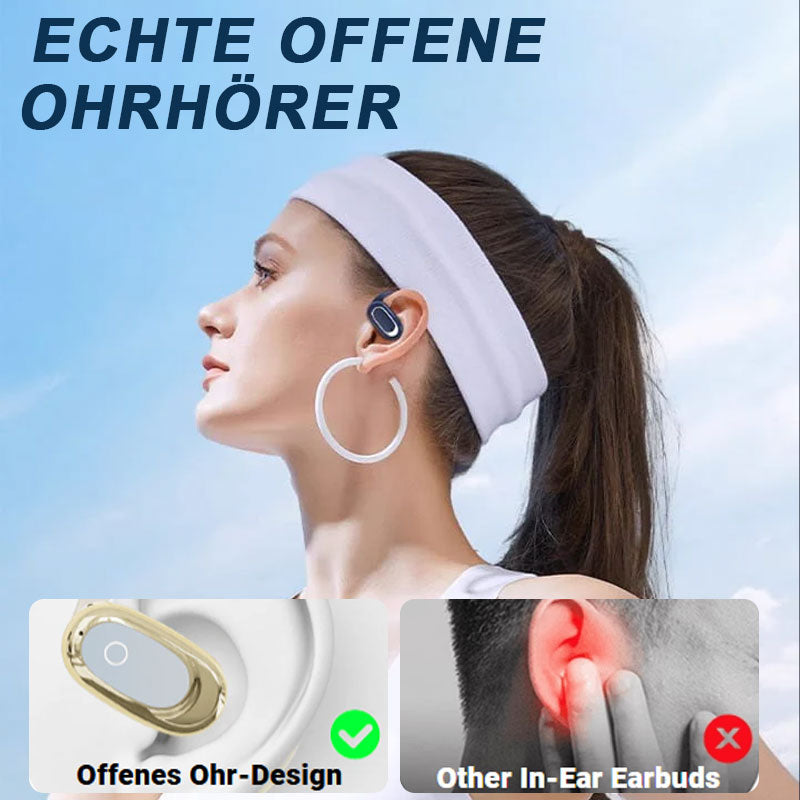 Neues Kabelloses Bluetooth-Headset Mit Ohrbügel Von Ows