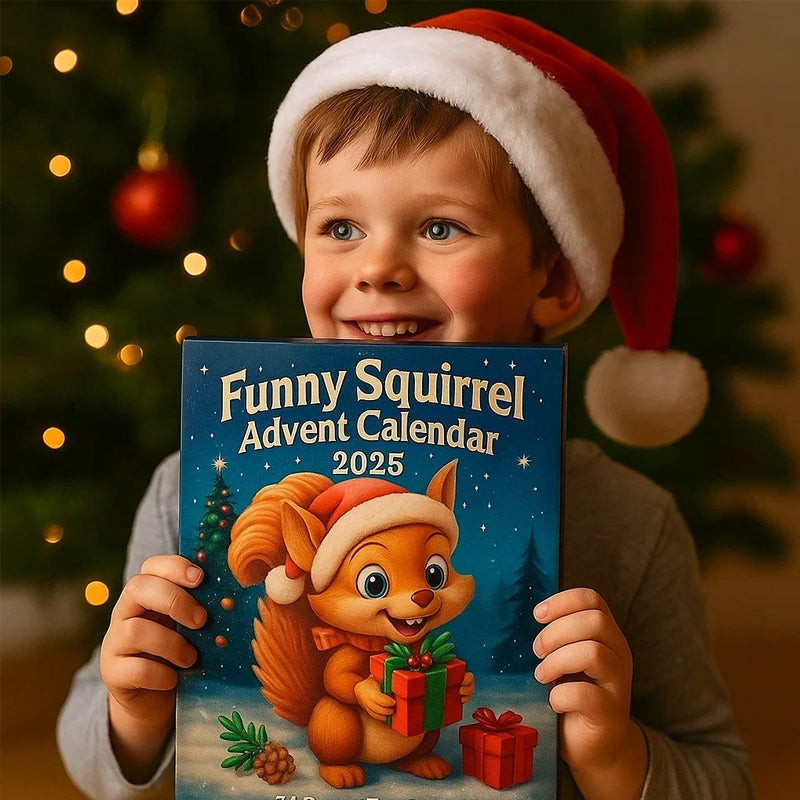 🐿️🎁 Lustiger Eichhörnchen-Adventskalender 2025