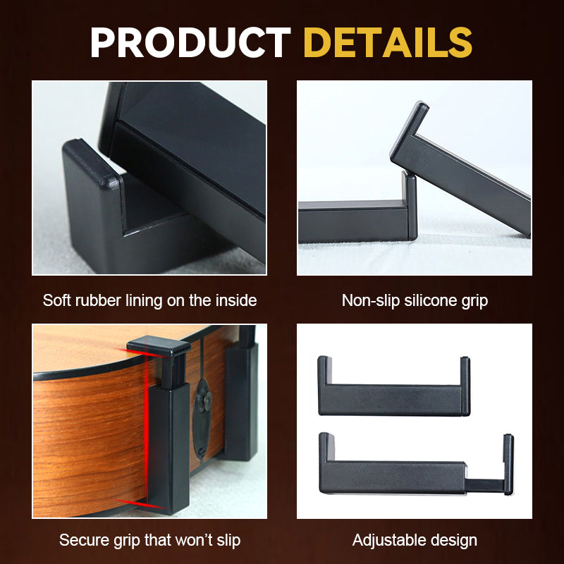 Portable Guitar Stand — Sturdy, Adjustable Floor Stand for Acoustic & Classical Guitars