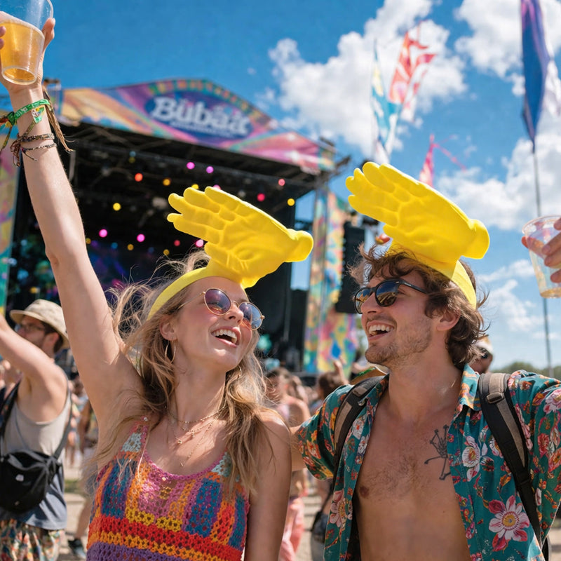 Fun Palm-Shaped Sun Hat🖐️ — Give the Sun a "High-Five" While Staying Cool