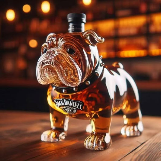 🥃Kreativ geformte Whiskyflasche