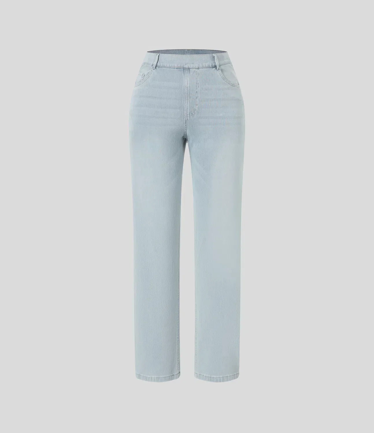 Elastische & bequeme Hose mit hoher Taille