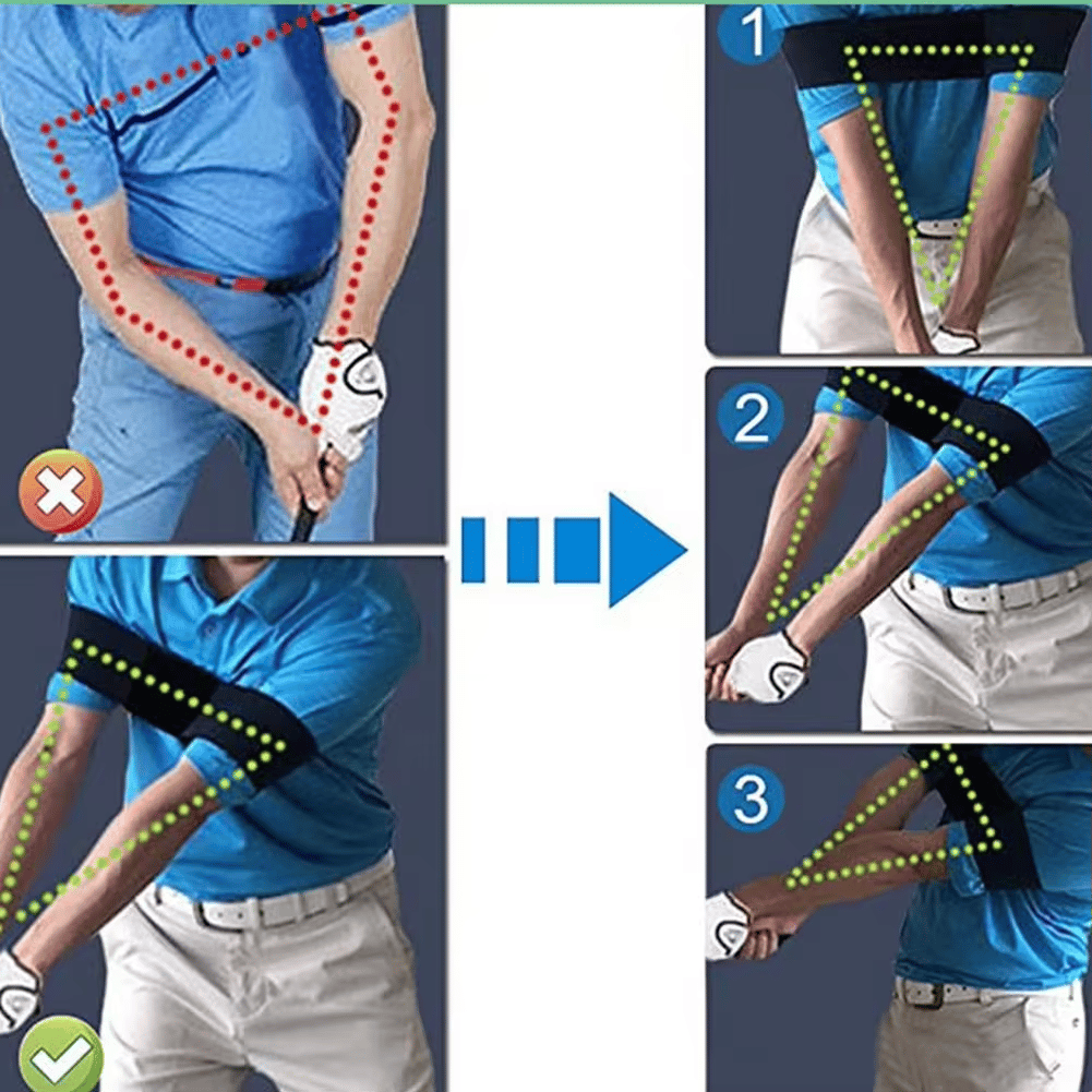 🏌️Golf Handgelenkskorrekturtrainer & Armbandset