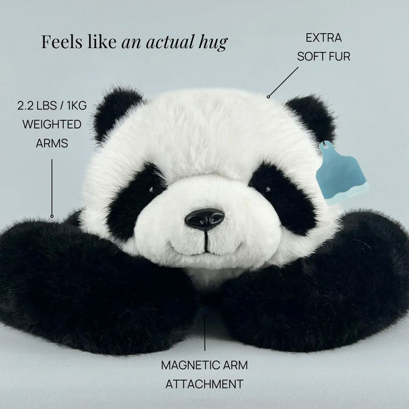 Weiches und niedliches Panda-Kissen🐼💤