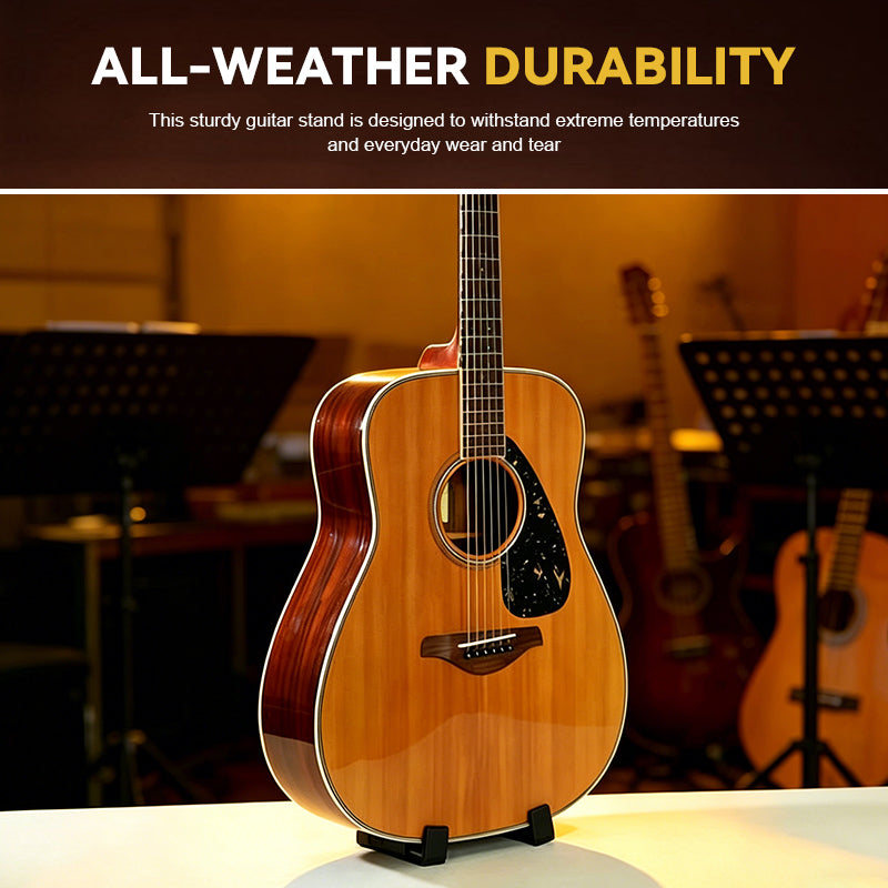 Portable Guitar Stand — Sturdy, Adjustable Floor Stand for Acoustic & Classical Guitars