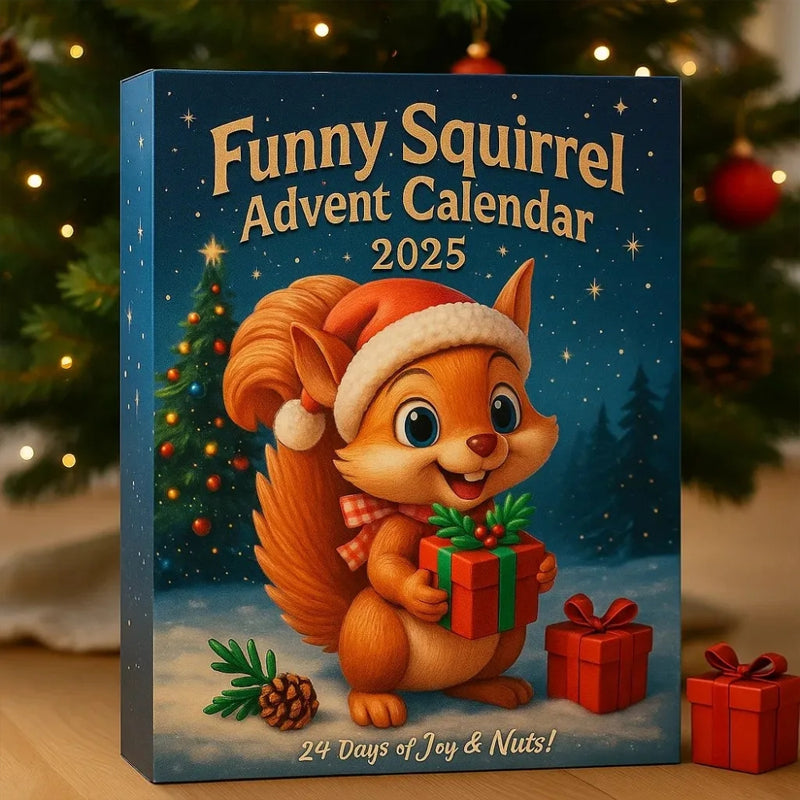 🐿️🎁 Lustiger Eichhörnchen-Adventskalender 2025