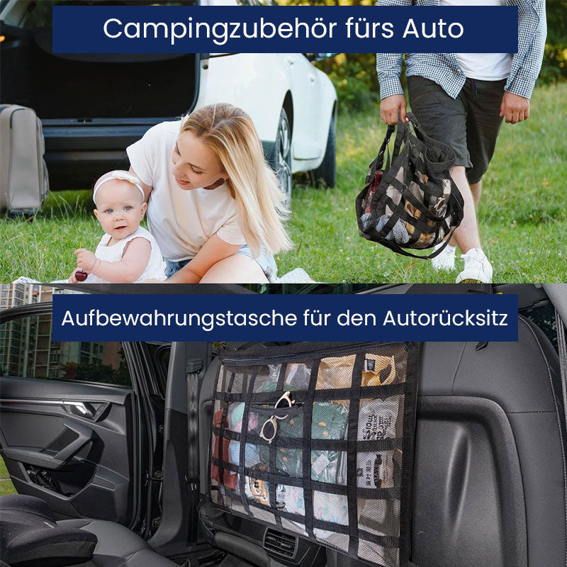 Hängende Aufbewahrungsnetztasche für Autodach