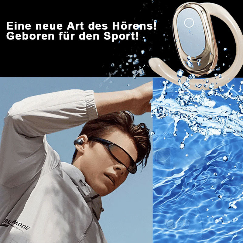 Neues Kabelloses Bluetooth-Headset Mit Ohrbügel Von Ows