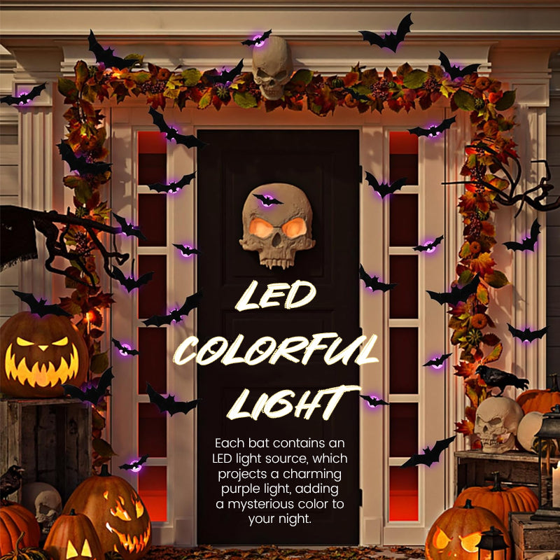 LED-Leuchtfledermaus-Gruppe