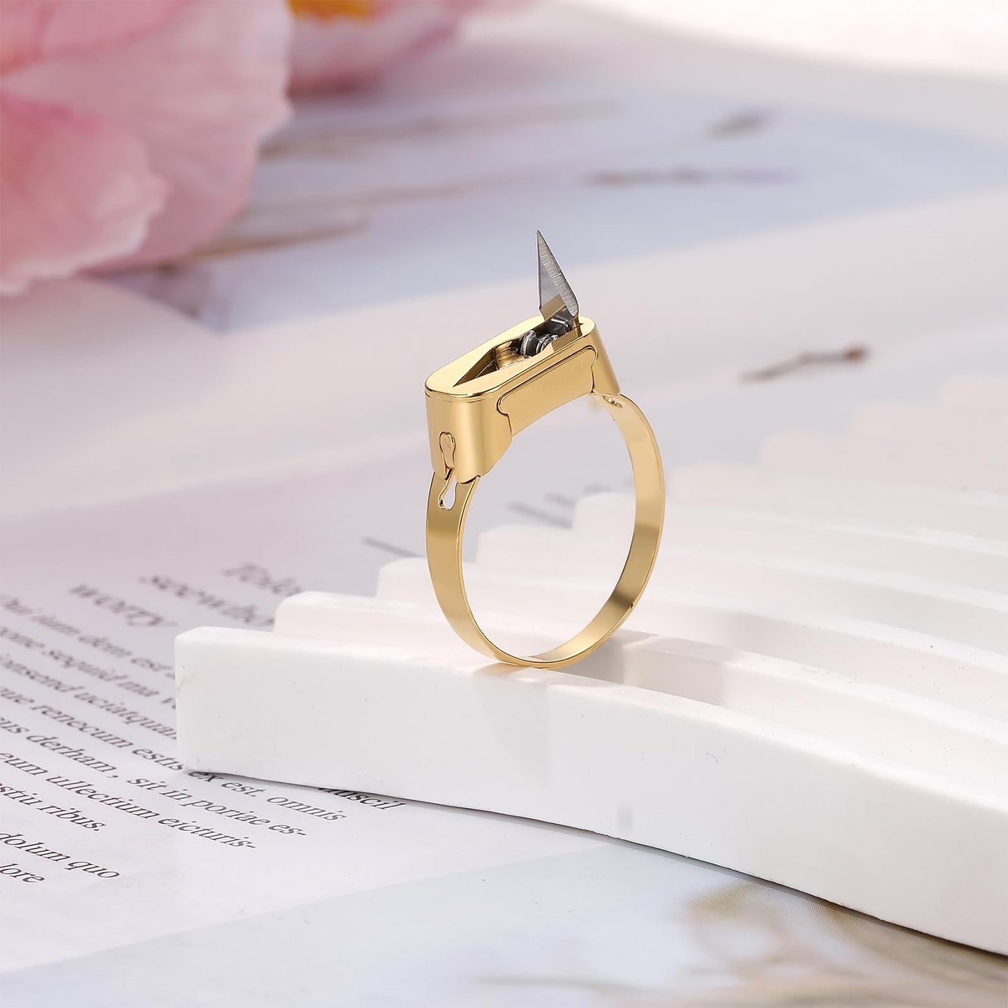 💍Metall-Selbstverteidigungsringmesser