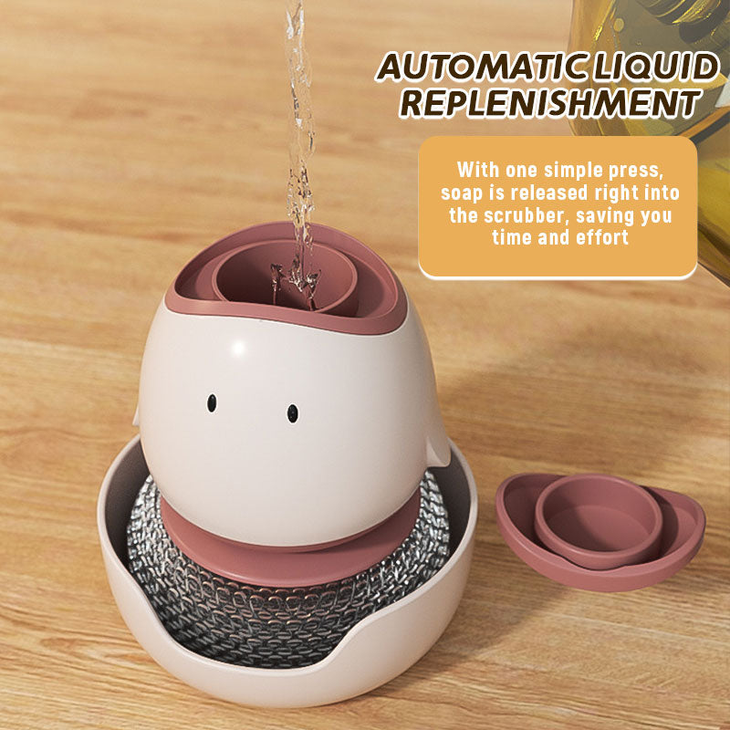 🍳 Niedliche automatische Presskannenbürste
