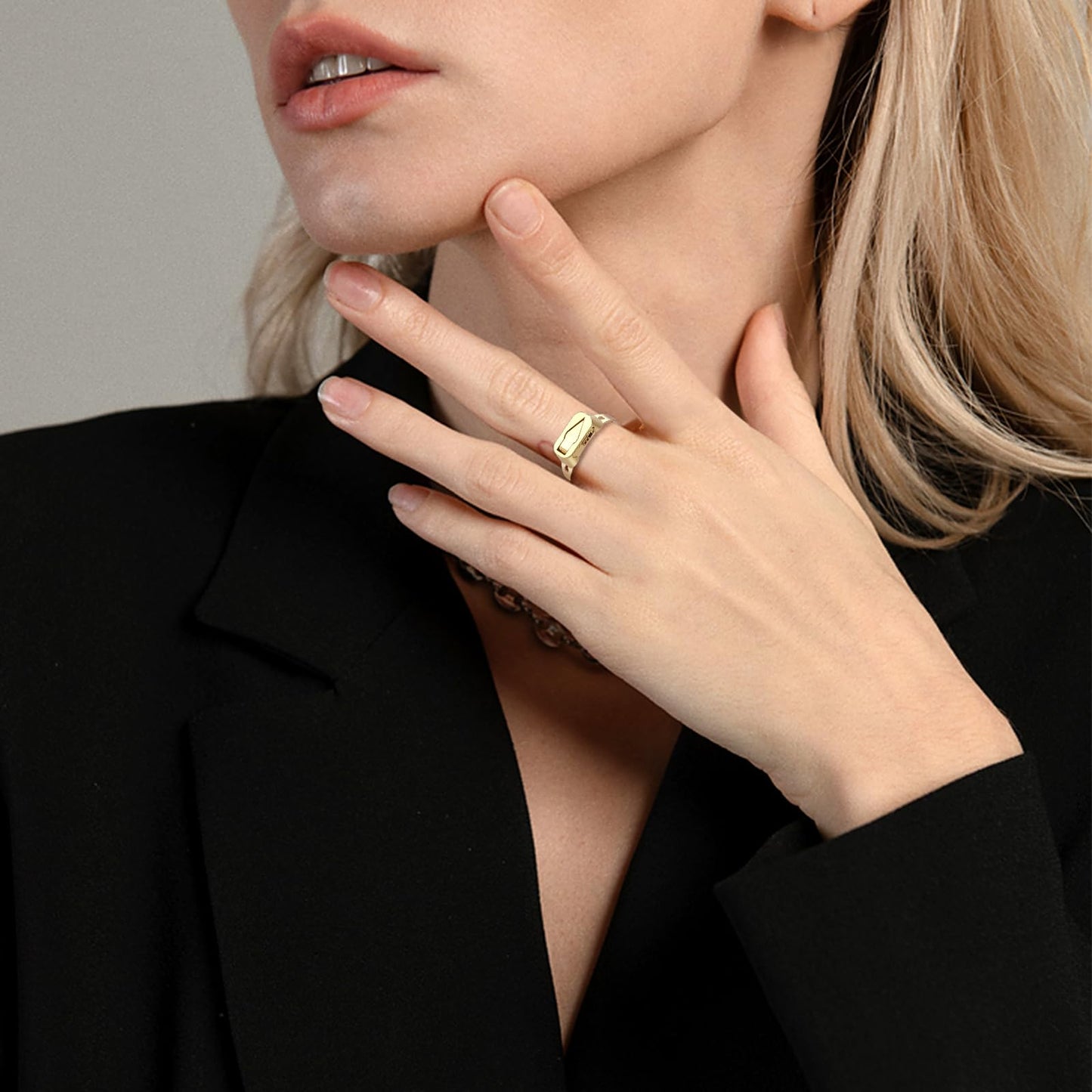 💍Metall-Selbstverteidigungsringmesser