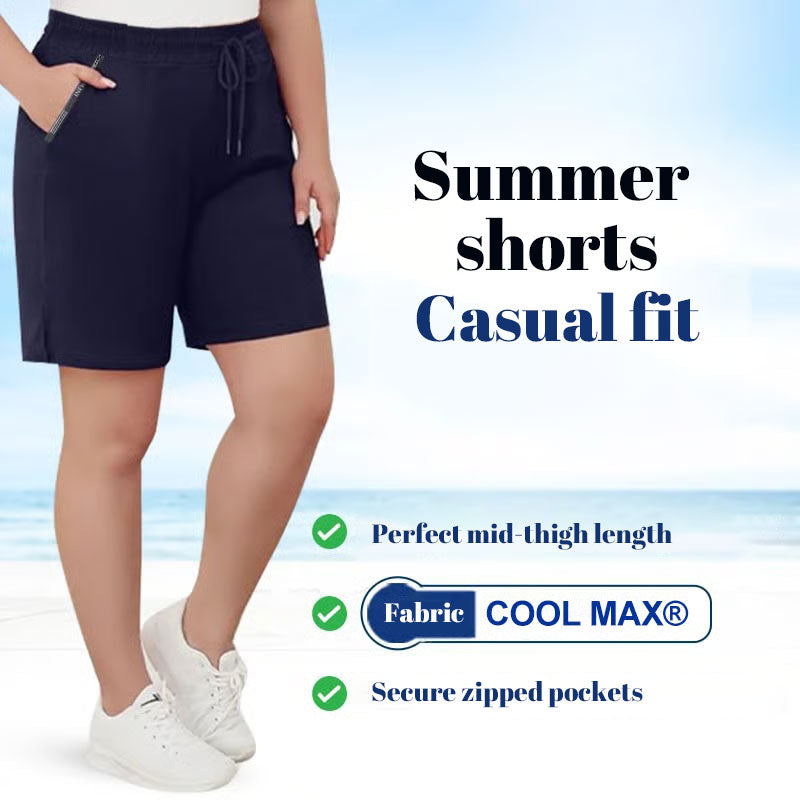 ⌛Sonderangebot der Woche🧊Hält dich die ganze Zeit kühl sommaren❄️🩳Schnelltrocknende Stretch-Shorts aus Eis-Seide